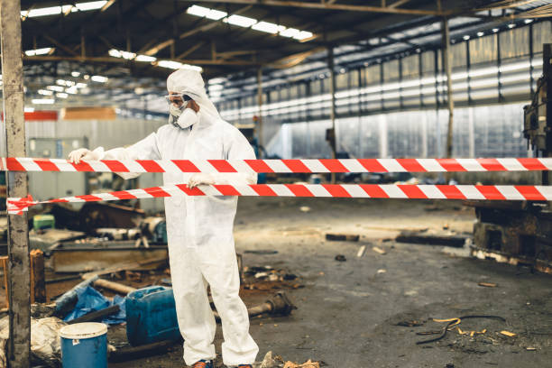 Professional Biohazard technician working in Dunning, NE